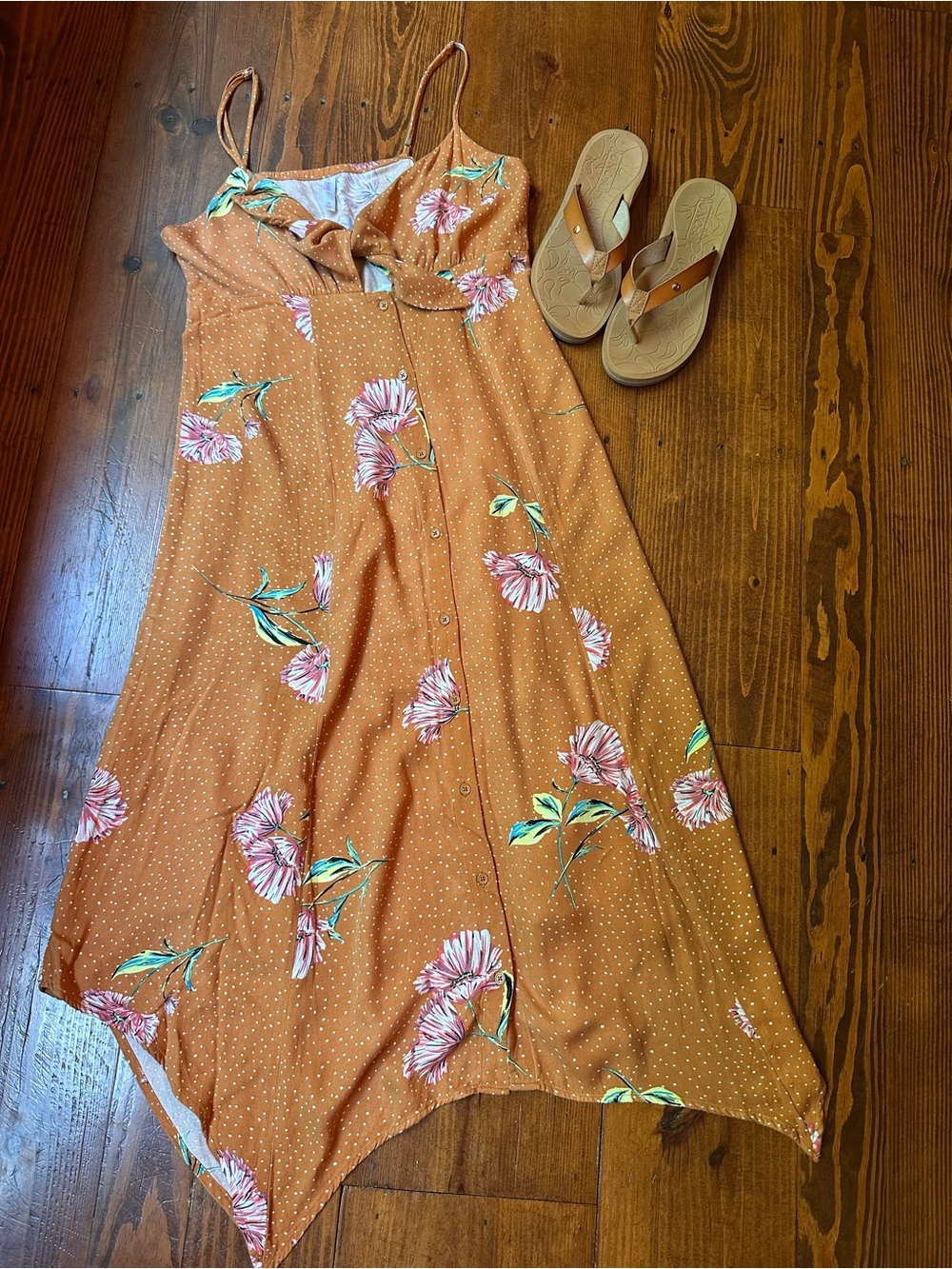 Xhilaration Floral Midi Dress 🌸